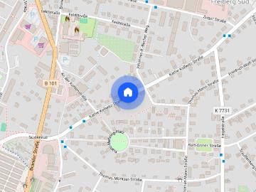 3 Raum Wohnung mit Balkon