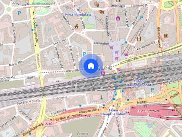 Hachestraße, Limbecker Platz - Terrasse