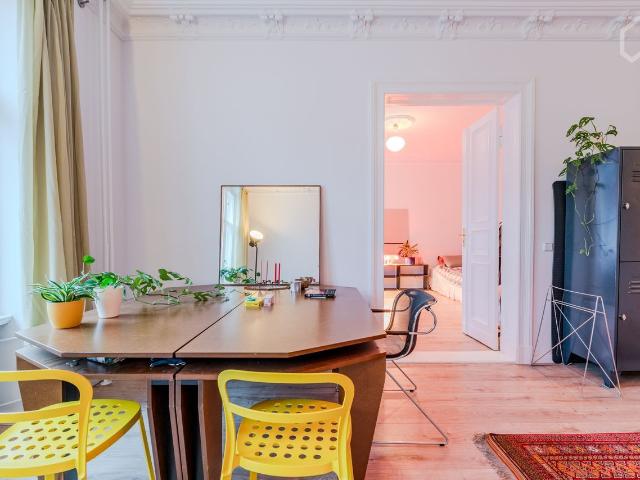 3 Room Altbau home located in Moabit with lots of light, Berlin Amsterdam Apartments for Rent
