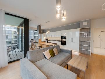 3 Room Apartment, modern, high quality, with balcony in the center of Dresden