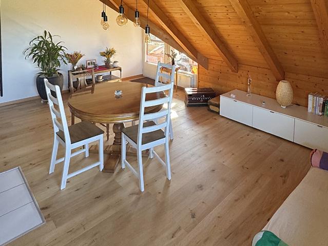 3 room attic apartment in Kaufdorf BE, furnished, temporary