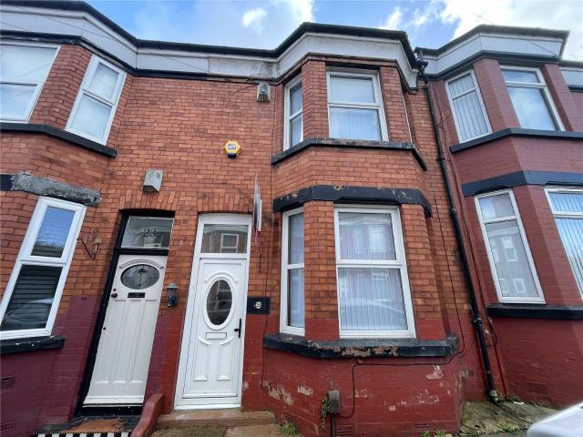3 room house to let in Onslow Road, Wirral, CH62 1EJ