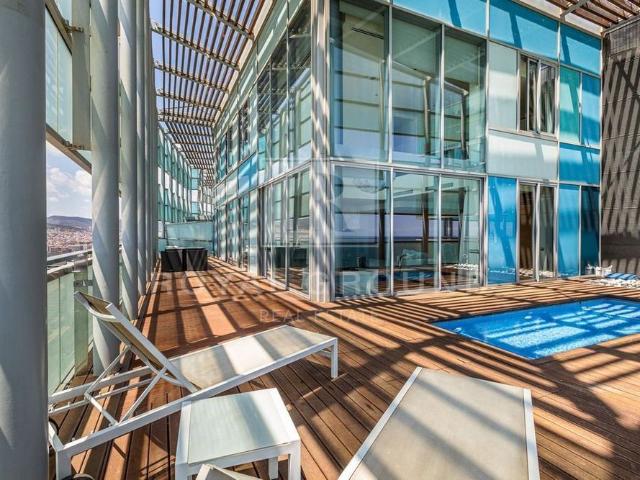 3 room luxury penthouse for rent in Barcelona, Spain