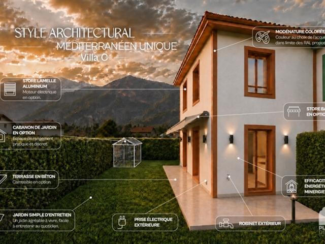 LETZTE NEUE VILLA mit 3,5 verfügbaren Zimmern! Los C