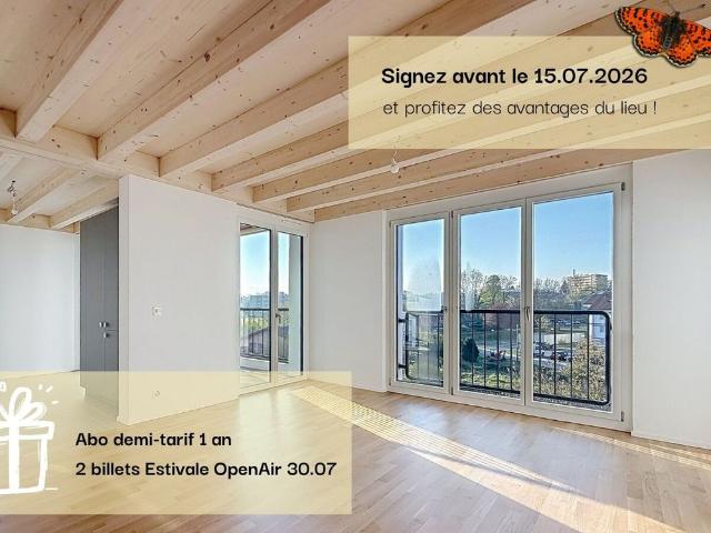 3½ rooms – New with a balcony