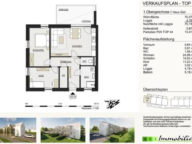 3 Schlafzimmer Wohnung Oberösterreich Oberösterreich 105075042