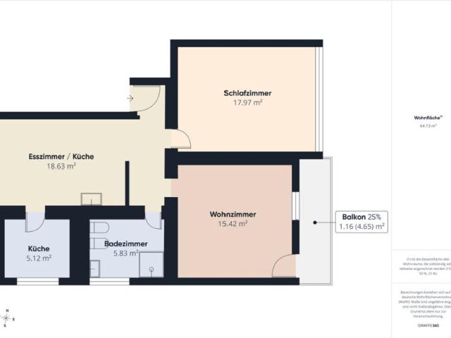 3 Schlafzimmer Wohnung Bobenheim Bobenheim 105452291