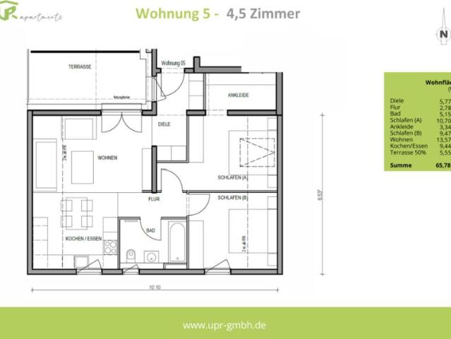 3 Schlafzimmer Wohnung Löchgau Löchgau 105448310