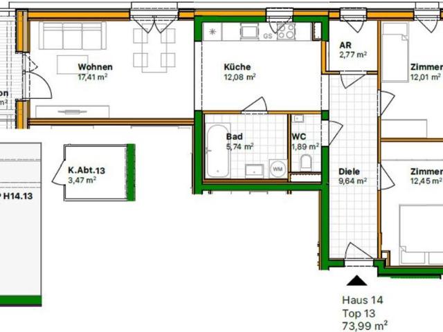 3 Schlafzimmer Wohnung Steiermark Steiermark 103576612