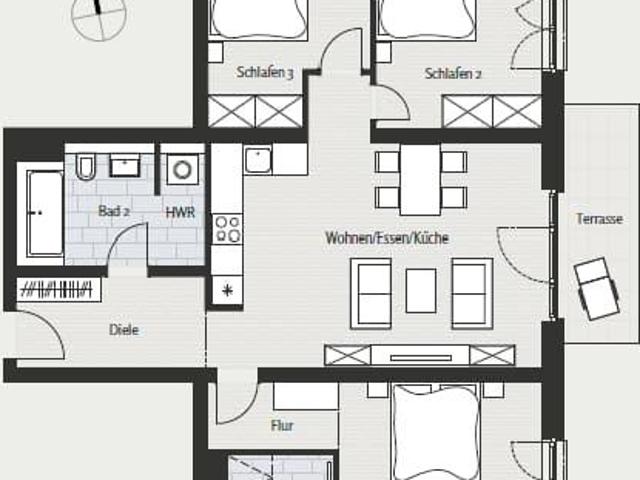 3 Schlafzimmer Wohnung Schoneberg Berlin 92659155