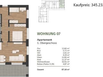 3 Schlafzimmer Wohnung Zetel Deutschland 96781486