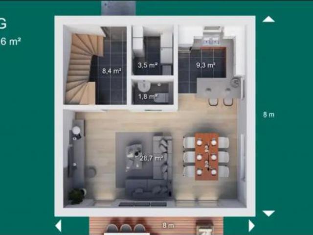 3 Schlafzimmer Haus Hirschaid Deutschland 85114940