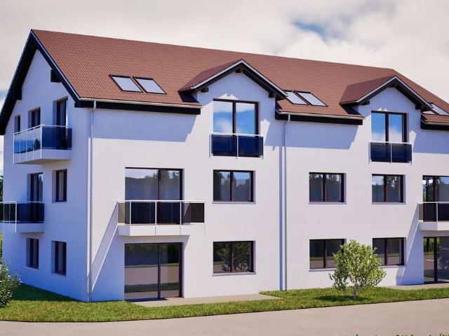 3 Zi. Neubau Erdgeschosswohnung mit Fußbodenklimatisierung und eigenen Garten