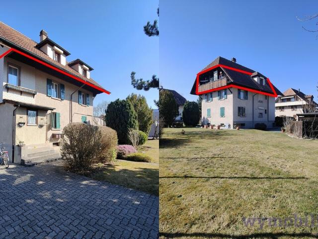 3 Zi Dachwohnung in MFH mit nur 3 Parteien!