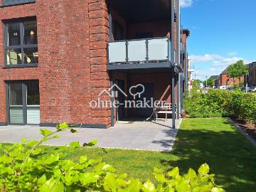 reserviert 3 Zi EG Wohnung mit riesiger Süd West Terrasse im Hanseviertel von Lüneburg