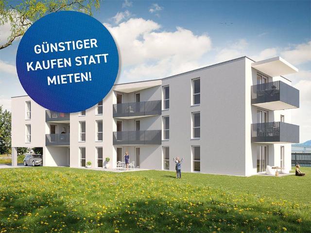 3 Zi Süd West Wohnung mit Tageslichtbad