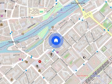 3 Zi. Whg 97,22 qm im 4. OG SÜD STADT MITTE ZUHAUSE MITTEN IN NEU ULM