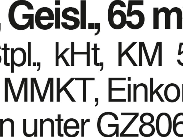 3 Zi. Whg, Geislingen