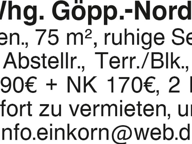 3 Zi.Whg. Göpp Nordstadt