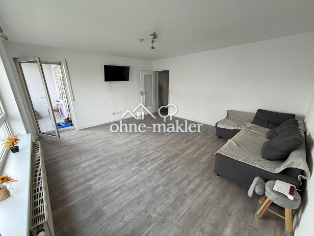 3 Zi Whg, hell und modern, neue Küche. Möbliert möglich