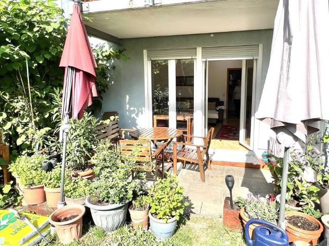 3 Zi Whg. mit Terrasse u. Gartenanteil