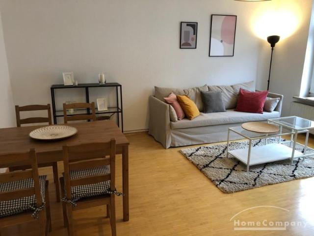 3 Zi Whg, möbliert, 2. OG, mit Balkon. In guter Lage im Östlichen Ringgebiet