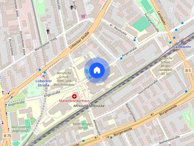 3 Zi. Wohnung DG li. Angerstraße 30