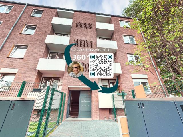 3 Zi Wohnung in Düsseldorf Garath Gemarkung Urdenbach mit Balkon