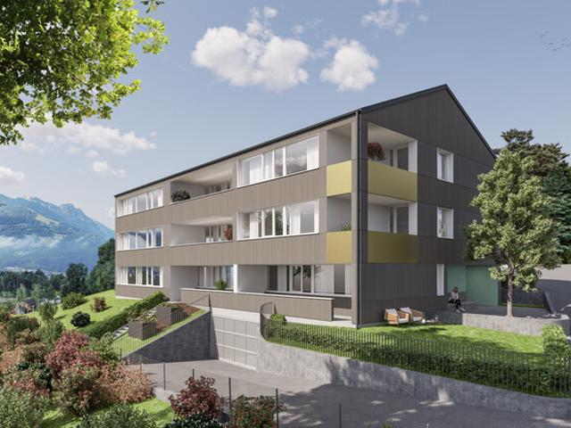 Exklusive 4 Zimmer Wohnung optional als 3 Zimmer Wohnung in Göfis Top 4