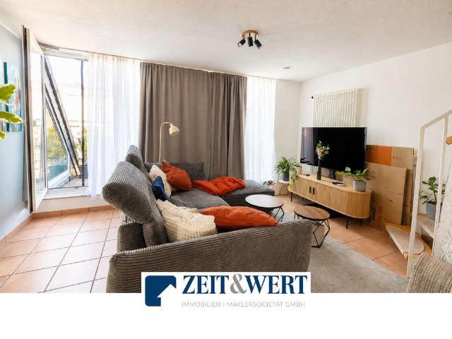 3 Zi Wohnung mit 90m² Dachterrasse!