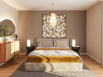 3 Zi. Wohnung mit 93 m² Gartenanteil und Loggia