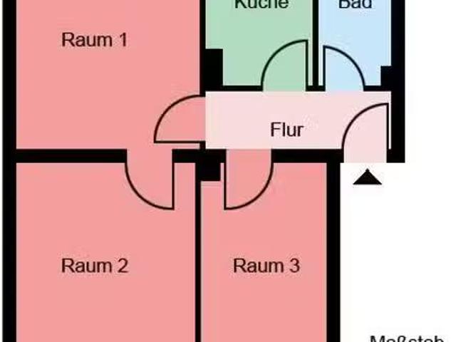 3 Zimmer 53 m² 419 € Kaltmiete Wohnungen in Bergkamen