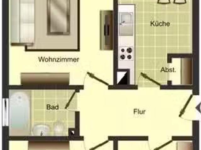 3 Zimmer 65 m² 489 € Kaltmiete Wohnungen in Bergkamen