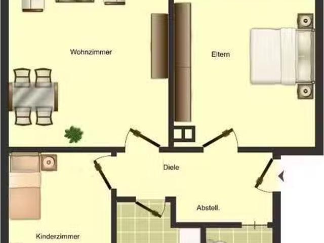 3 Zimmer 66 m² 399 € Kaltmiete Wohnungen in Bad Driburg