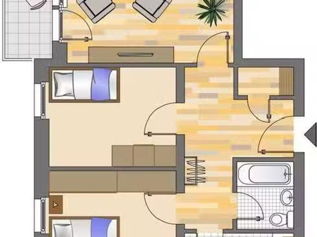 3 Zimmer 66 m² 469 € Kaltmiete Wohnungen in Siegen