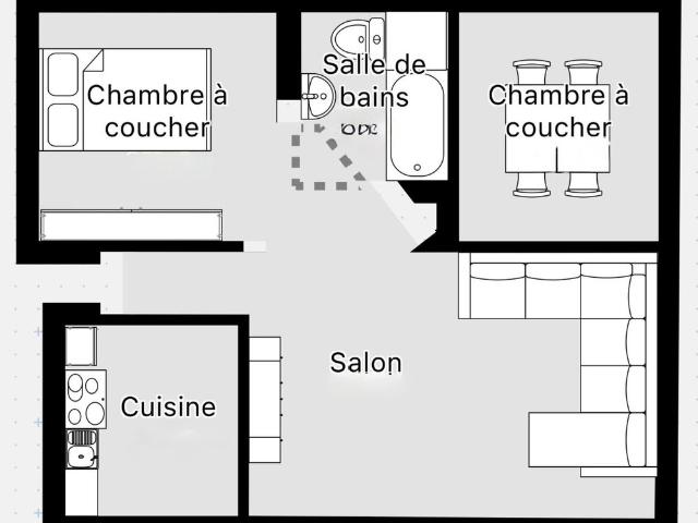 3 Zimmer, 70 m²