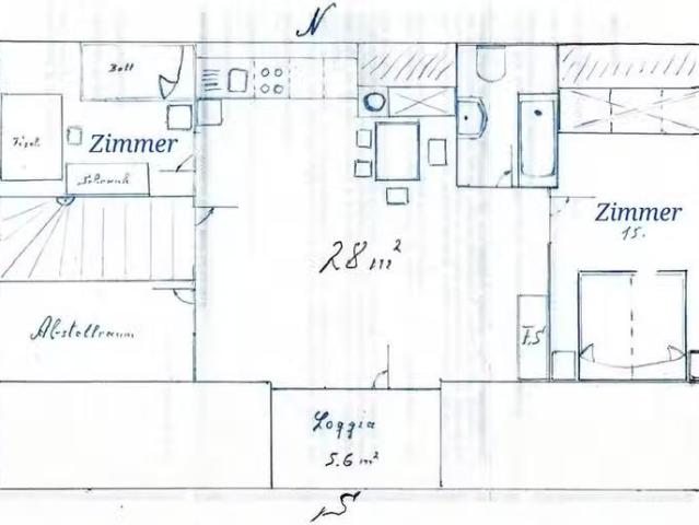 3 Zimmer 70 m² 700 € Kaltmiete Wohnungen in Rottenburg am.