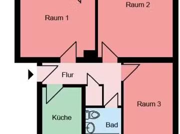 3 Zimmer 71 m² 545 € Kaltmiete Wohnungen in Geseke