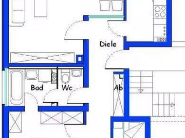 3 Zimmer 71 m² 549 € Kaltmiete Wohnungen in Oerlinghausen