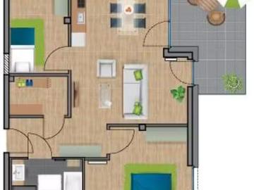 3 Zimmer 80 m² 1.175 € Kaltmiete Wohnungen in Alsdorf/Rhe.