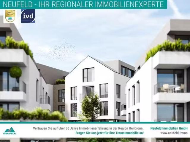 3 Zimmer 87 m² 1.375 € Kaltmiete Wohnungen in Oedheim