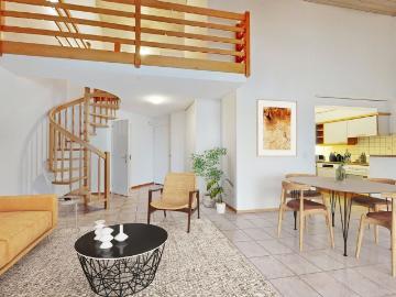 3 Zimmer, 86 m², 2. Stock