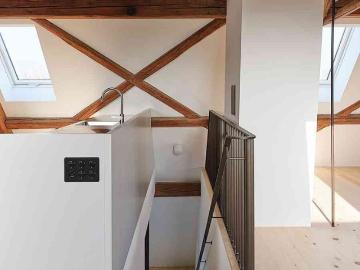 3 Zimmer, 90 m², 3. Stock