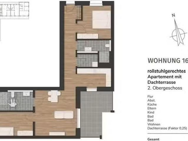 3 Zimmer 94 m² 1.078 € Kaltmiete Wohnungen in Zetel