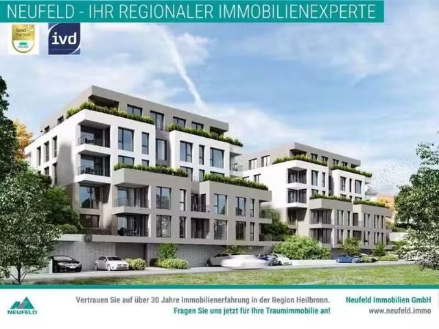 3 Zimmer 95 m² 1.348 € Kaltmiete Wohnungen in Oedheim