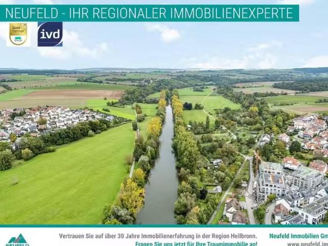 3 Zimmer 105 m² 1.445 € Kaltmiete Wohnungen in Oedheim