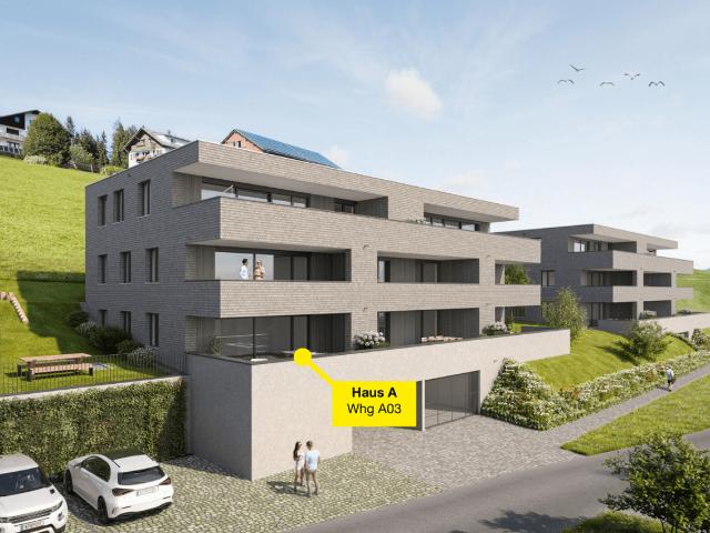 3 Zimmer Terrassenwohnung | A03