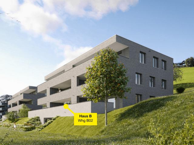3 Zimmer Terrassenwohnung | B02