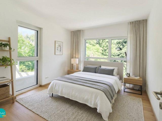 3 Zimmer Wohnung mit 2 Balkonen und Grünblick! Familien Paare Naturliebhaber