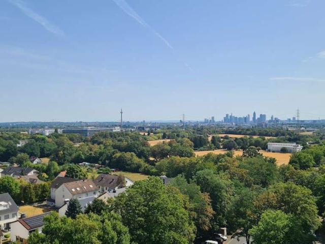 3 Zimmer Wohnung mit Traumblick auf die Skyline von Frankfurt/Main